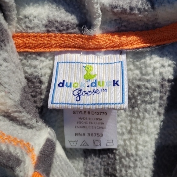 Duck Duck Goose 2 Piece Outfit Fleece Hoodie&pants - Picture 3 of 8